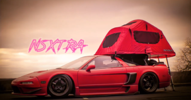 Let’s go camping – with an Acura Honda NSX!